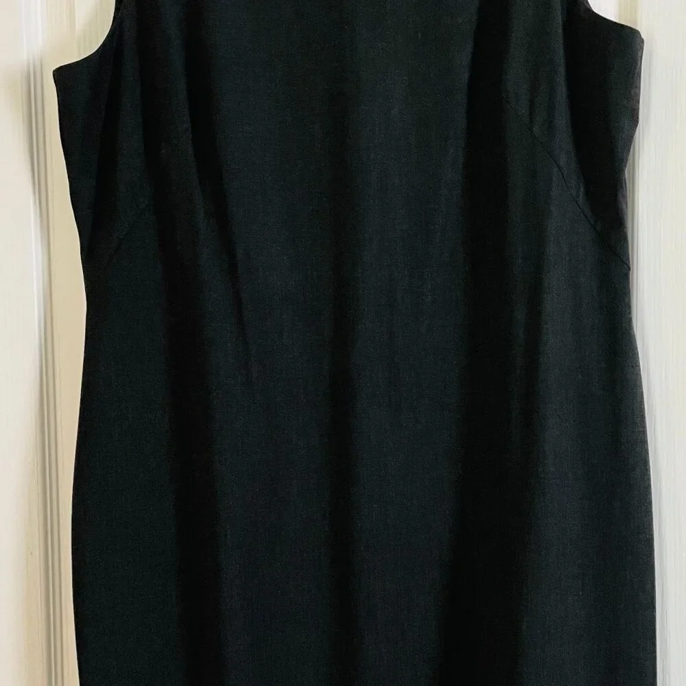 NWT Studio by London Times Charcoal Gray Sheath Dress Size 16 Career - Picture 8 of 10